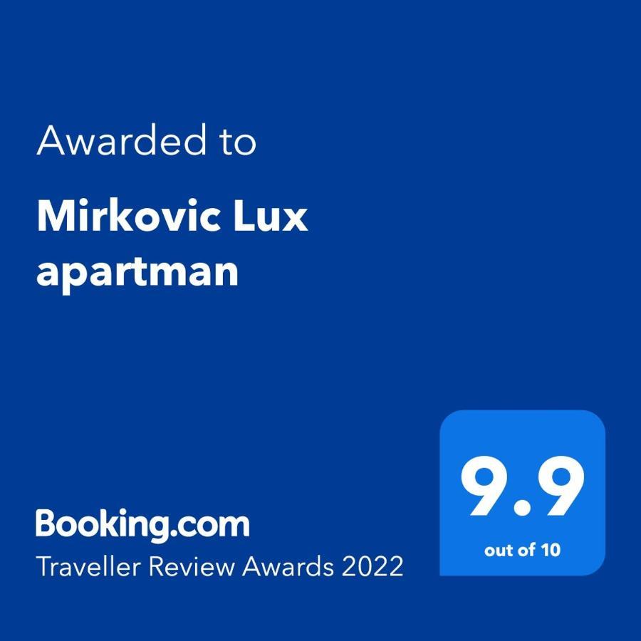 Mirkovic Lux Apartman Nis Luaran gambar